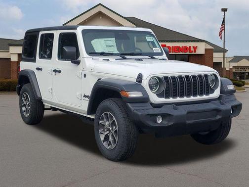 Bright White Clearcoat 2026 Jeep Wrangler Sport S