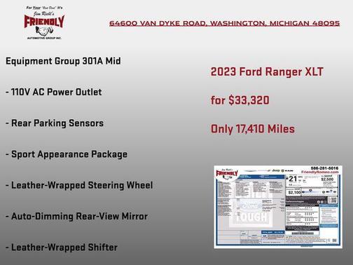 2023 Ford Ranger XLT