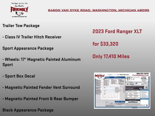 2023 Ford Ranger XLT