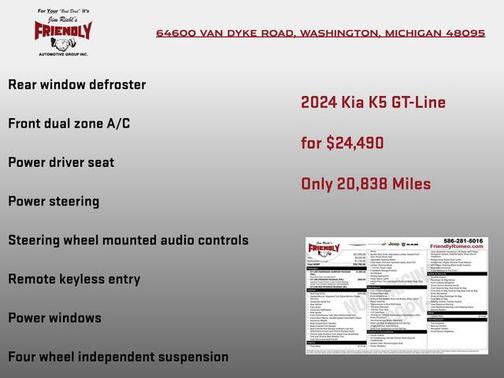 2024 Kia K5 GT-Line