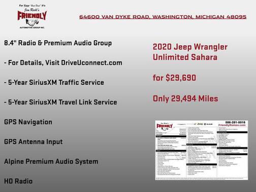 2020 Jeep Wrangler Unlimited Sahara