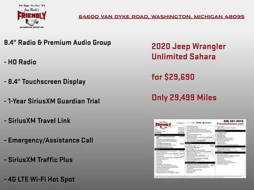 2020 Jeep Wrangler Unlimited Sahara