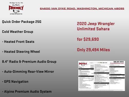 2020 Jeep Wrangler Unlimited Sahara