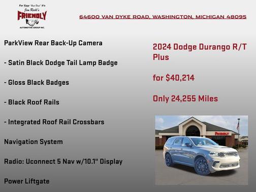 2024 Dodge Durango R/T Plus AWD