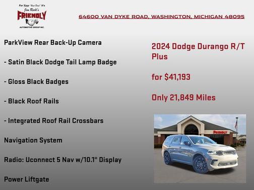 2024 Dodge Durango R/T Plus AWD