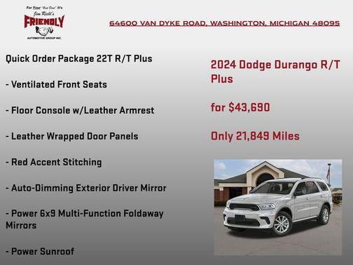 2024 Dodge Durango R/T Plus AWD