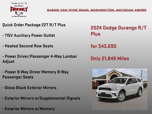 2024 Dodge Durango R/T Plus AWD