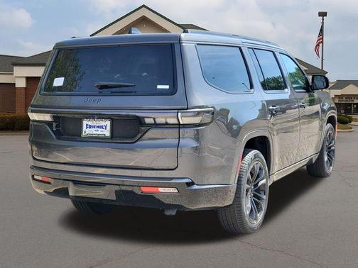 Baltic Gray Metallic Clearcoat 2026 Jeep Grand Wagoneer Summit Obsidian 4x4