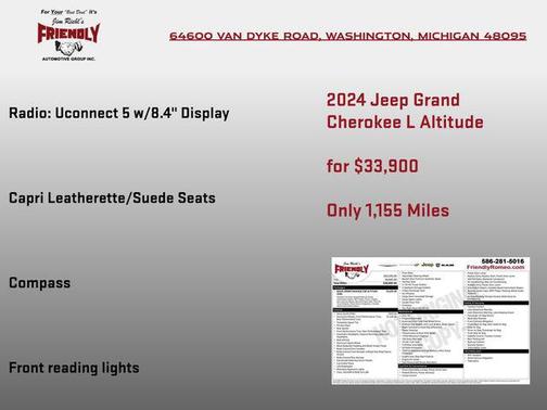 2024 Jeep Grand Cherokee L Altitude
