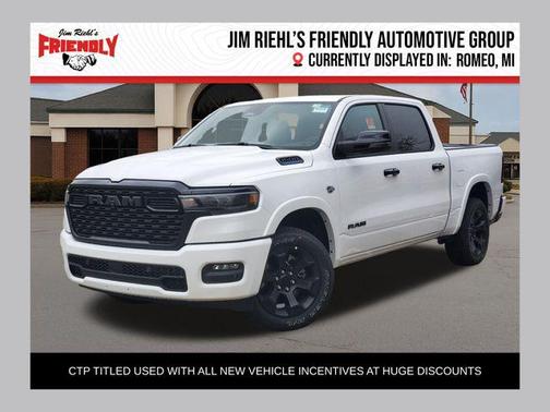 Bright White Clearcoat 2026 RAM 1500 Big Horn/Lone Star