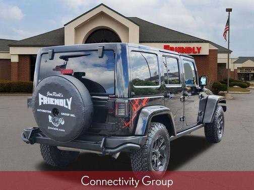 Black Clearcoat 2016 Jeep Wrangler Unlimited Sahara