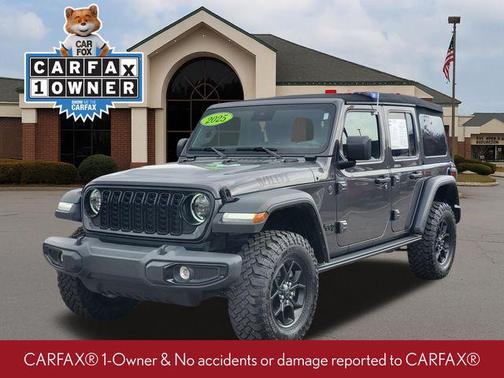 Granite Crystal Metallic Clearcoat 2024 Jeep Wrangler Willys