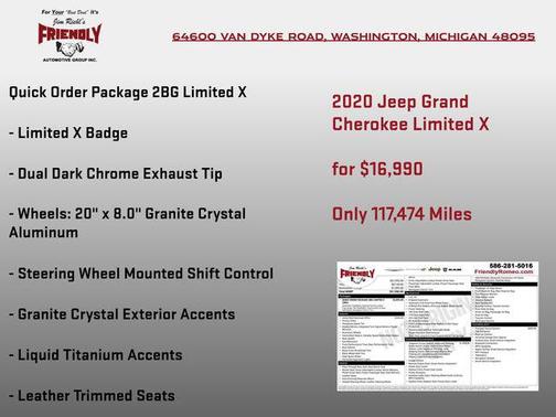 Velvet Red Pearlcoat 2020 Jeep Grand Cherokee Limited X