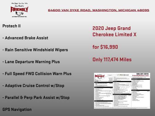 Velvet Red Pearlcoat 2020 Jeep Grand Cherokee Limited X