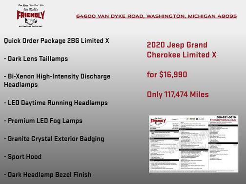 Velvet Red Pearlcoat 2020 Jeep Grand Cherokee Limited X
