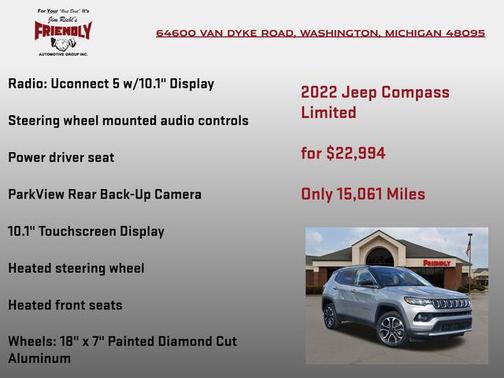 2022 Jeep Compass Limited