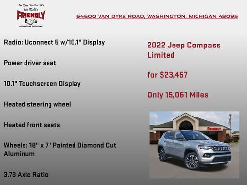 2022 Jeep Compass Limited