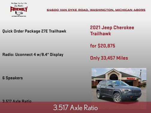 2021 Jeep Cherokee Trailhawk