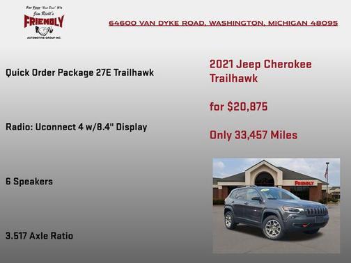 2021 Jeep Cherokee Trailhawk