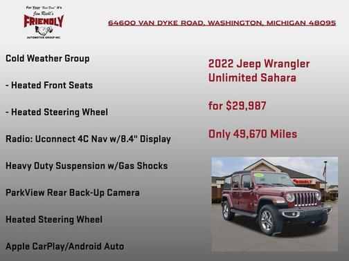 2022 Jeep Wrangler Unlimited Sahara