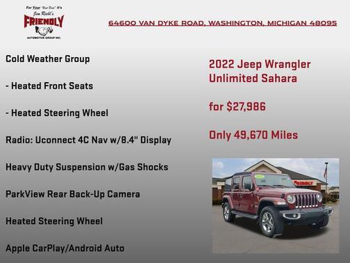 2022 Jeep Wrangler Unlimited Sahara