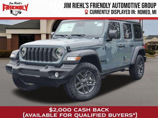 Anvil Clearcoat 2026 Jeep Wrangler Sport S
