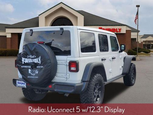 Bright White Clearcoat 2025 Jeep Wrangler Willys