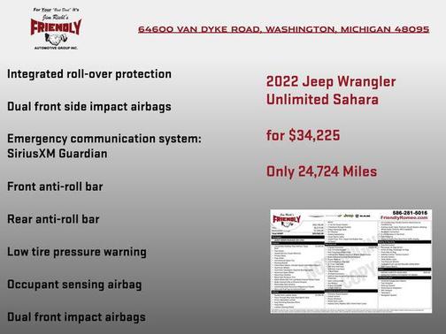 Bright White Clearcoat 2022 Jeep Wrangler Unlimited Sahara