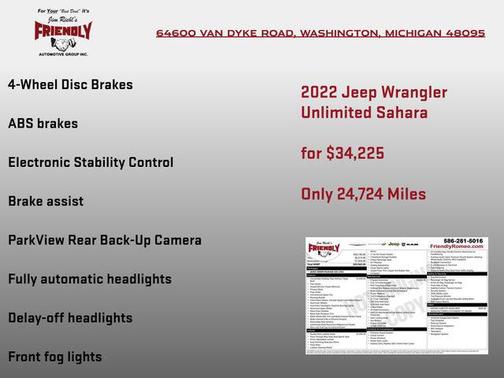 Bright White Clearcoat 2022 Jeep Wrangler Unlimited Sahara