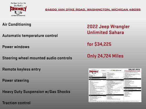 Bright White Clearcoat 2022 Jeep Wrangler Unlimited Sahara