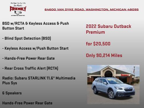 2022 Subaru Outback Premium