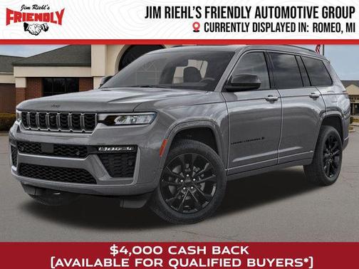 Bright White Clearcoat 2026 Jeep Grand Cherokee L Limited
