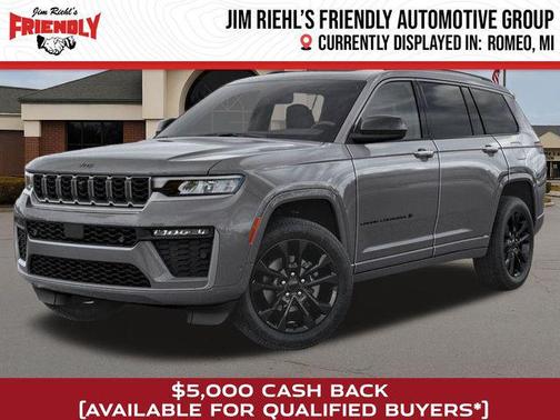 Bright White Clearcoat 2026 Jeep Grand Cherokee L Limited