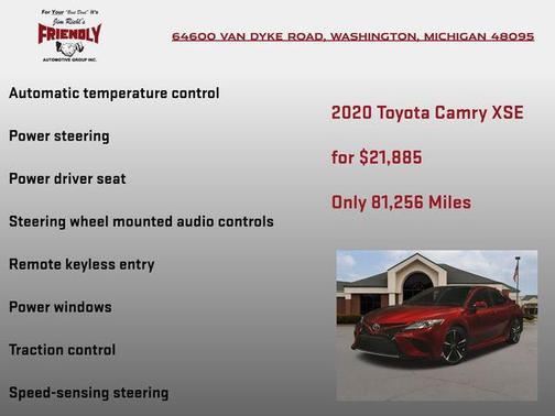 2020 Toyota Camry XSE
