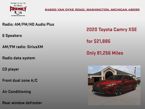 2020 Toyota Camry XSE