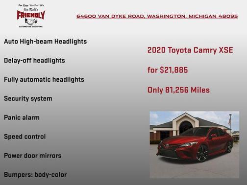 2020 Toyota Camry XSE