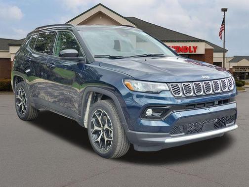 Fathom Blue Pearl Coat 2026 Jeep Compass Limited