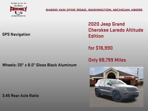 2020 Jeep Grand Cherokee Altitude