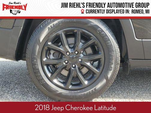 2018 Jeep Cherokee Latitude