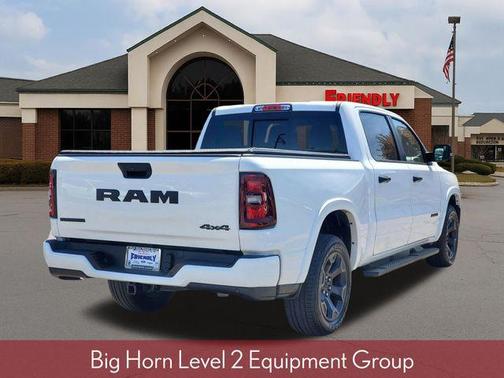 Bright White Clearcoat 2025 RAM 1500 Big Horn/Lone Star