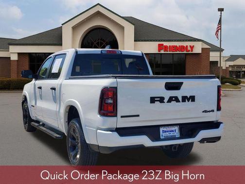Bright White Clearcoat 2025 RAM 1500 Big Horn/Lone Star
