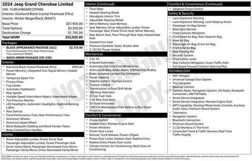 2024 Jeep Grand Cherokee Limited