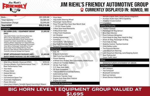 2025 RAM 1500 Big Horn/Lone Star