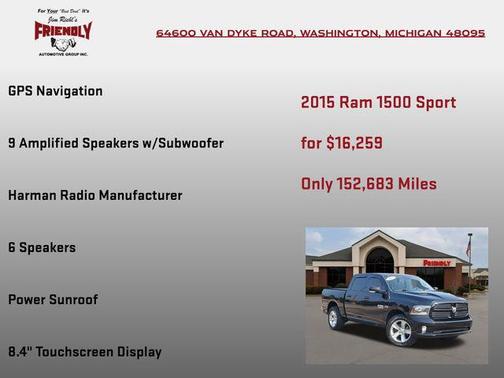 2015 RAM 1500 Sport