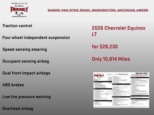2026 Chevrolet Equinox 1LT