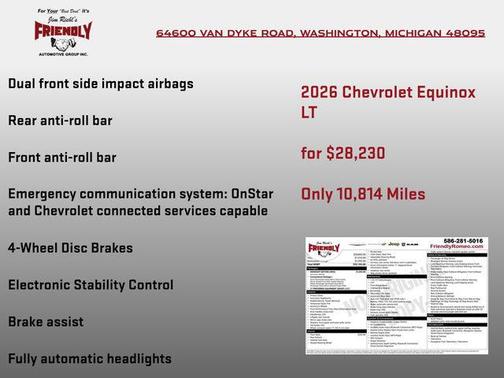 2026 Chevrolet Equinox 1LT