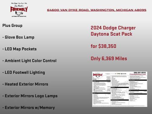 After Dark 2024 Dodge Charger Daytona R/T Scat Pack