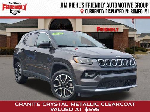 Granite Crystal Metallic Clearcoat 2023 Jeep Compass Limited