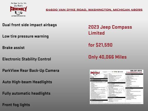 Granite Crystal Metallic Clearcoat 2023 Jeep Compass Limited