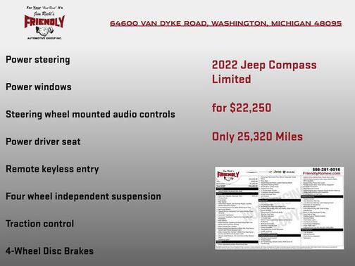 2022 Jeep Compass Limited